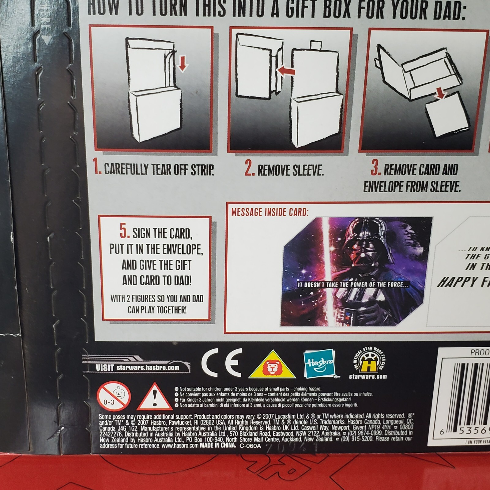 Star Wars Darth Vader & Luke Skywalker 30TH ANNIVERSARY Father&rsquo;s Day Multipack