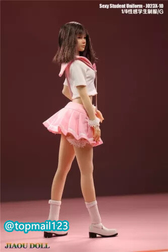 JIAOU DOLL 1:6 JO23X-10 Girl Student Uniform Clothes For 12&Prime;Female PH TBL Figure