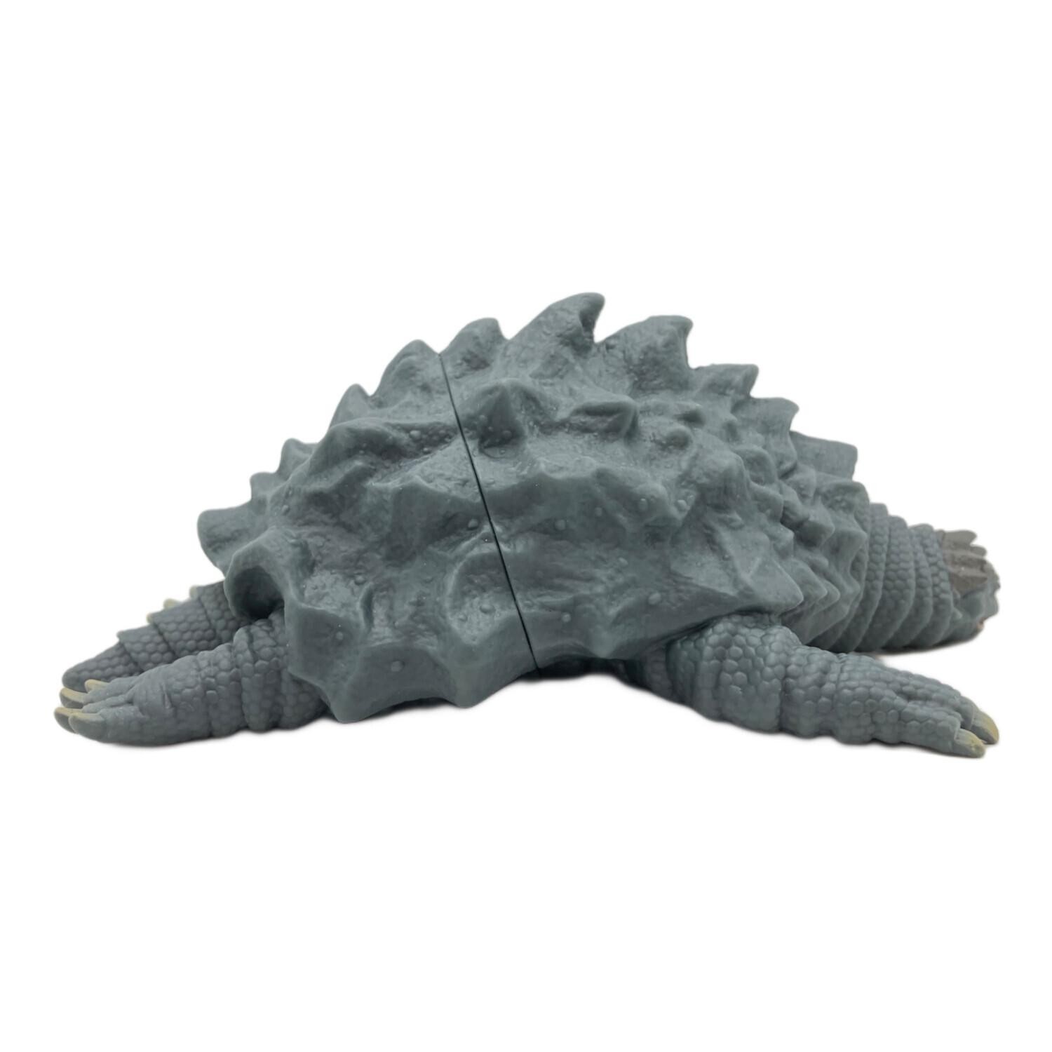 BANDAI Godzilla 2003 Kameba Set Sofubi Figure Excellent JAPAN