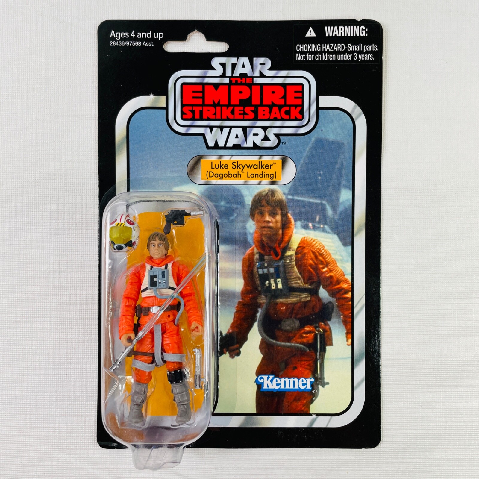 Star Wars Vintage Collection VC44 Luke Skywalker Dagobah Landing Clear Saber