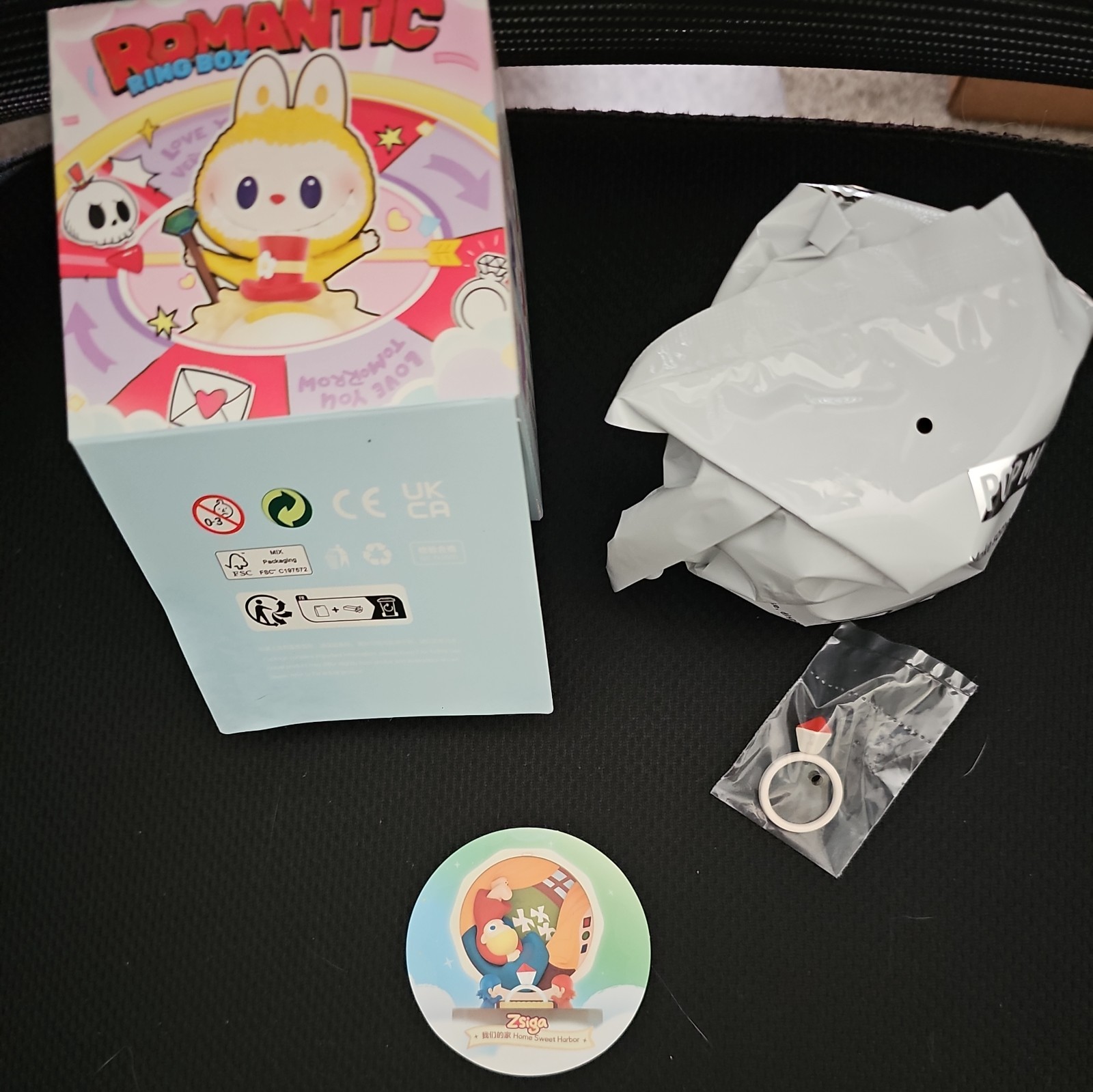POP MART – Romantic Ring Box Series , Confirmed- ZSIGA HOME SWEET HARBOR