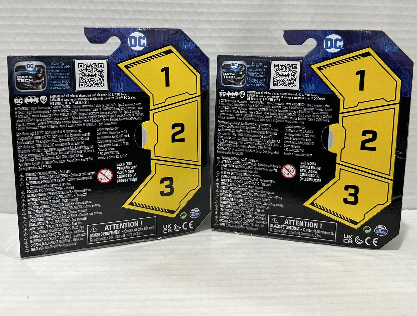 Spin Master DC Bat-Tech Batman & King Shark Action Figure 2-Pack Set Toys Kids