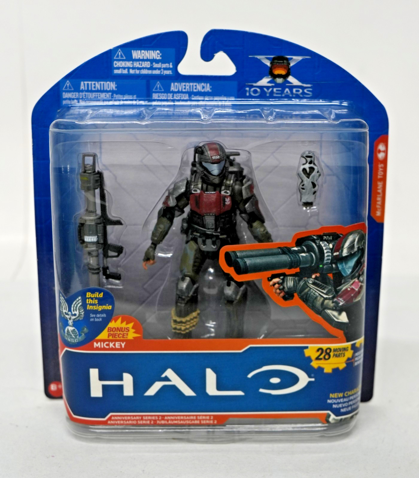 New Sealed McFarlane Halo Universe 10 Years Halo 3 ODST Mickey 2012