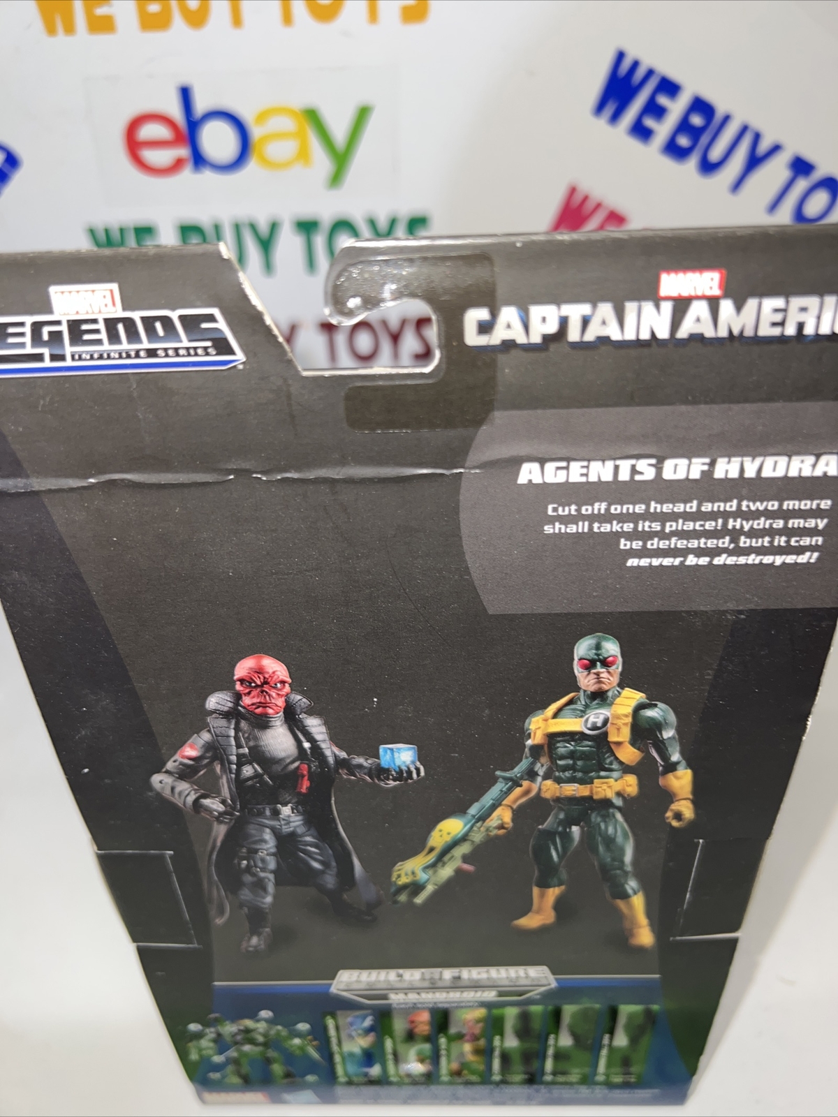 HYDRA Agent Marvel Legends Mandroid Build-a-Figure Hasbro New 🔥
