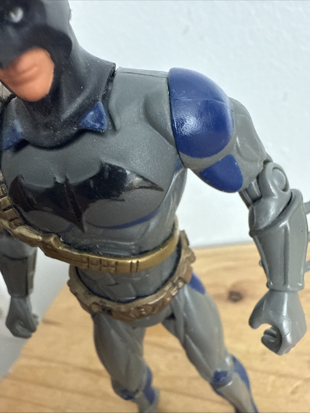 Rare DC Comics Batman Figure Articulated with Straps