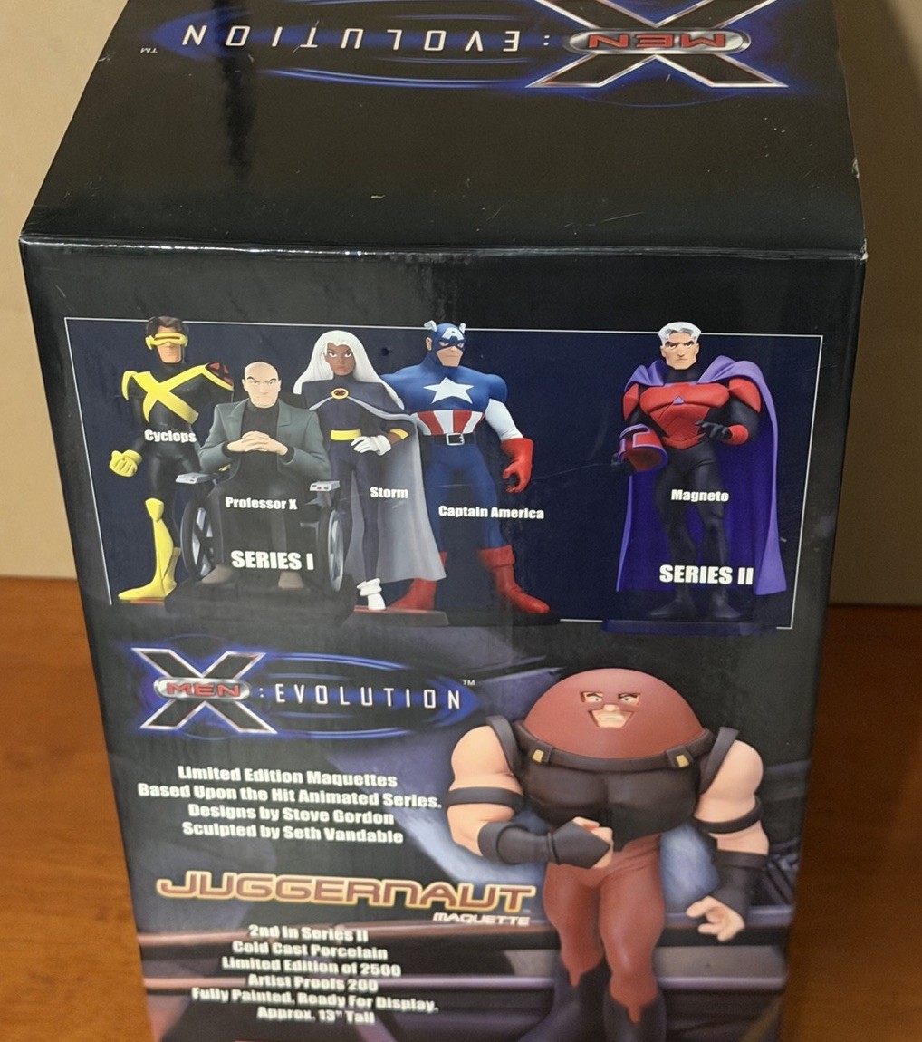 JUGGERNAUT Maquette Statue X-Men: Evolution Hard Hero Artist Proof 25/200