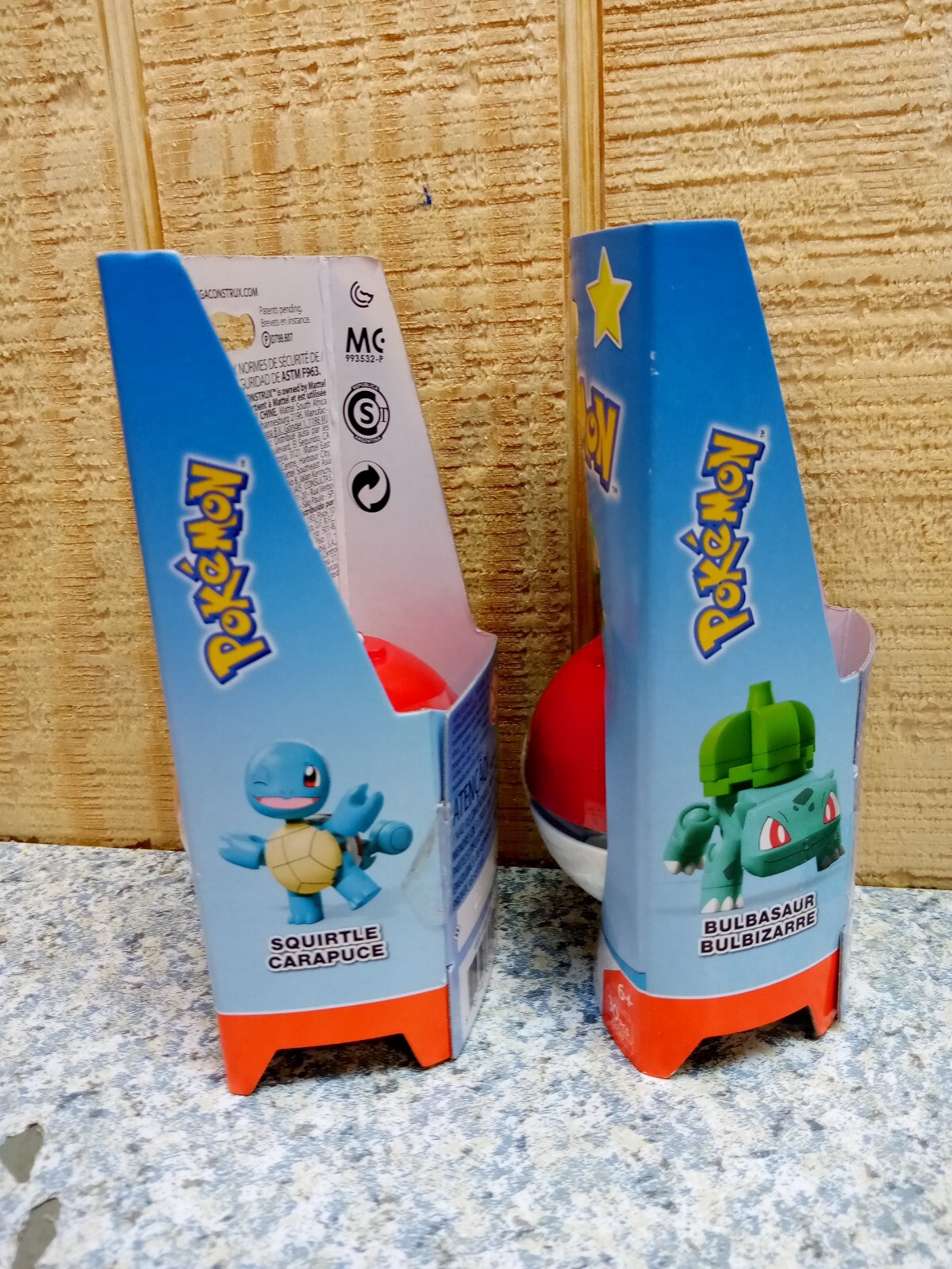 MEGA CONSTRUX POKEMON Star Series DIFFERENT POKEMON 30 pcs GFC89 New Lot of 2