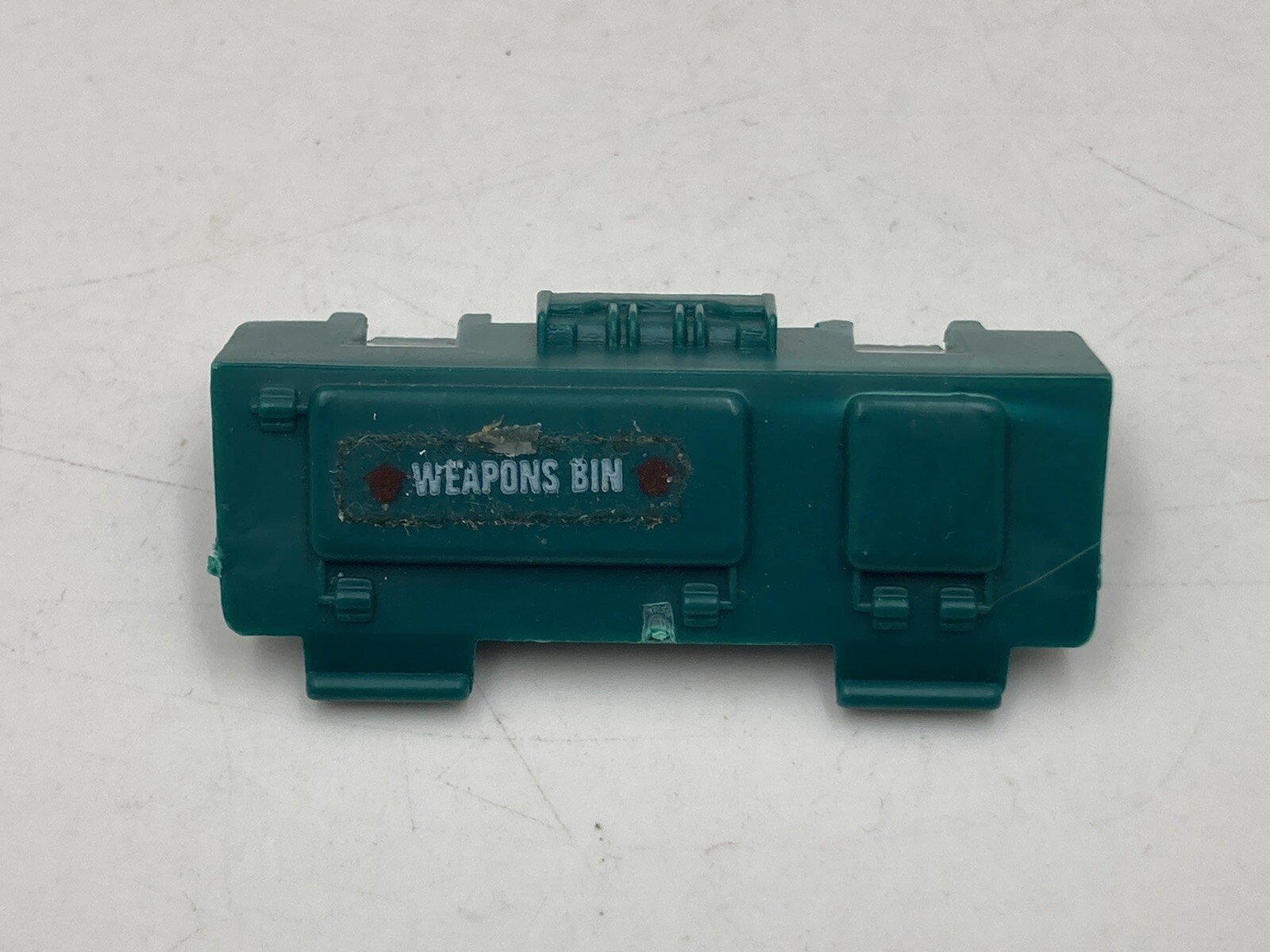 1984 GI JOE WATER MOCCASIN WEAPONS BIN COVER