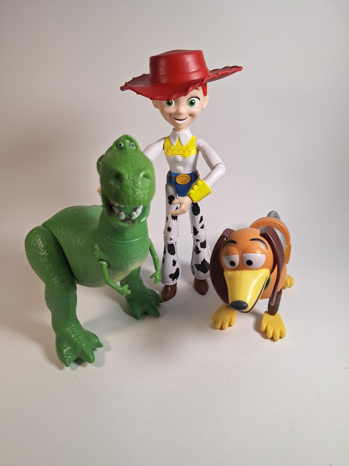 Disney Pixar Toy Story 9&Prime; Buzz Lightyear , Slinky Dog & Rex Figures 2017 Mattel