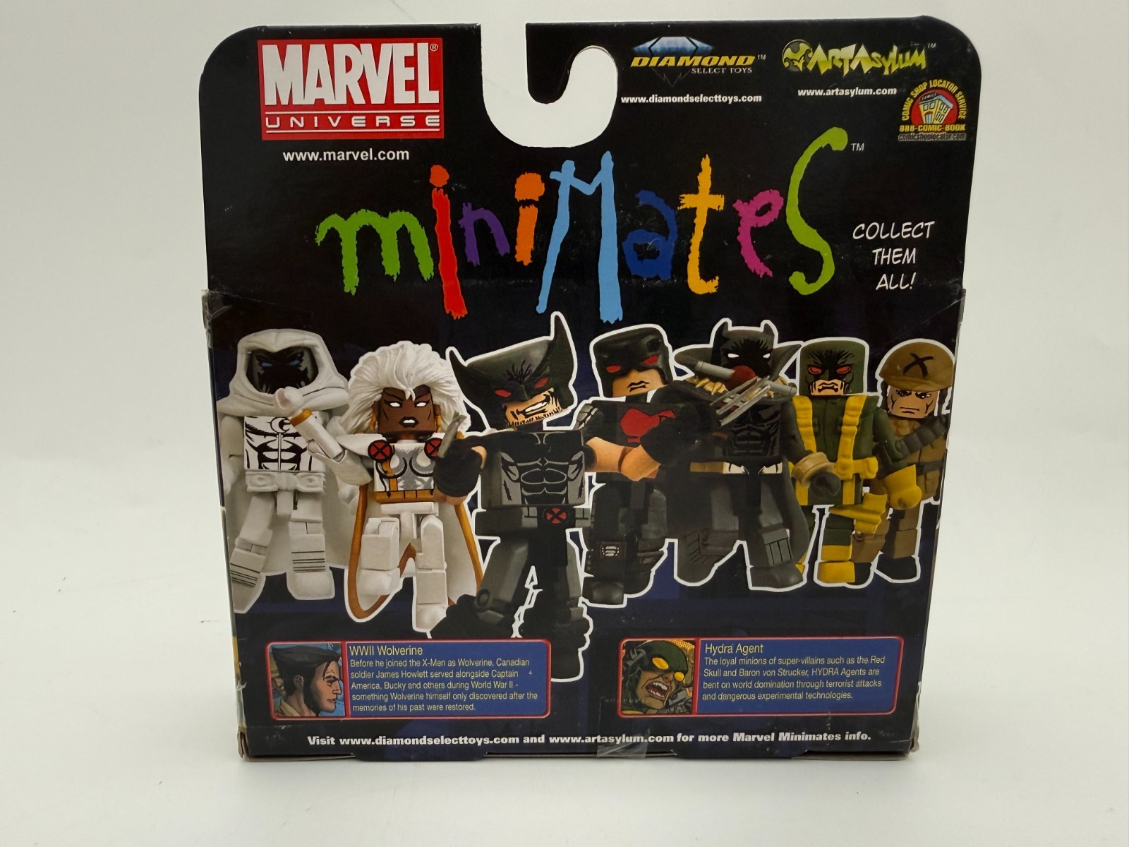 Marvel Minimates WWII WOLVERINE & HYDRA AGENT Series 29 Variant New
