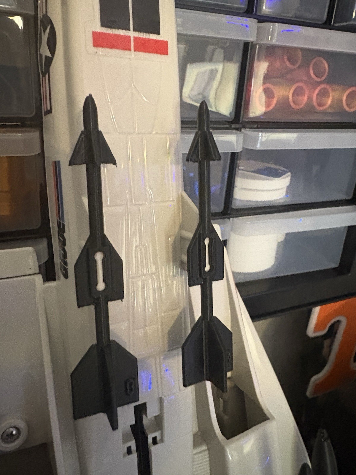 🚀 1983 Skystriker Missile Set – Printed Replacement GI Joe Skystriker 🚀