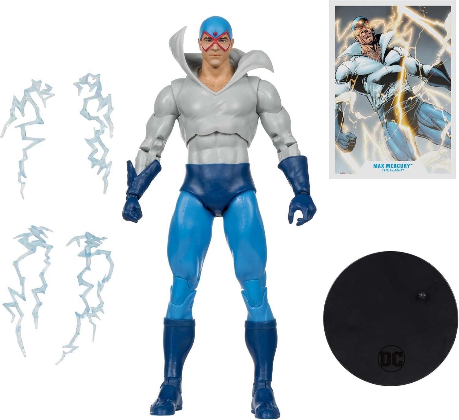 DC Multiverse MAX MERCURY The Flash Gold Label 7” McFarlane Toys NEW IN HAND