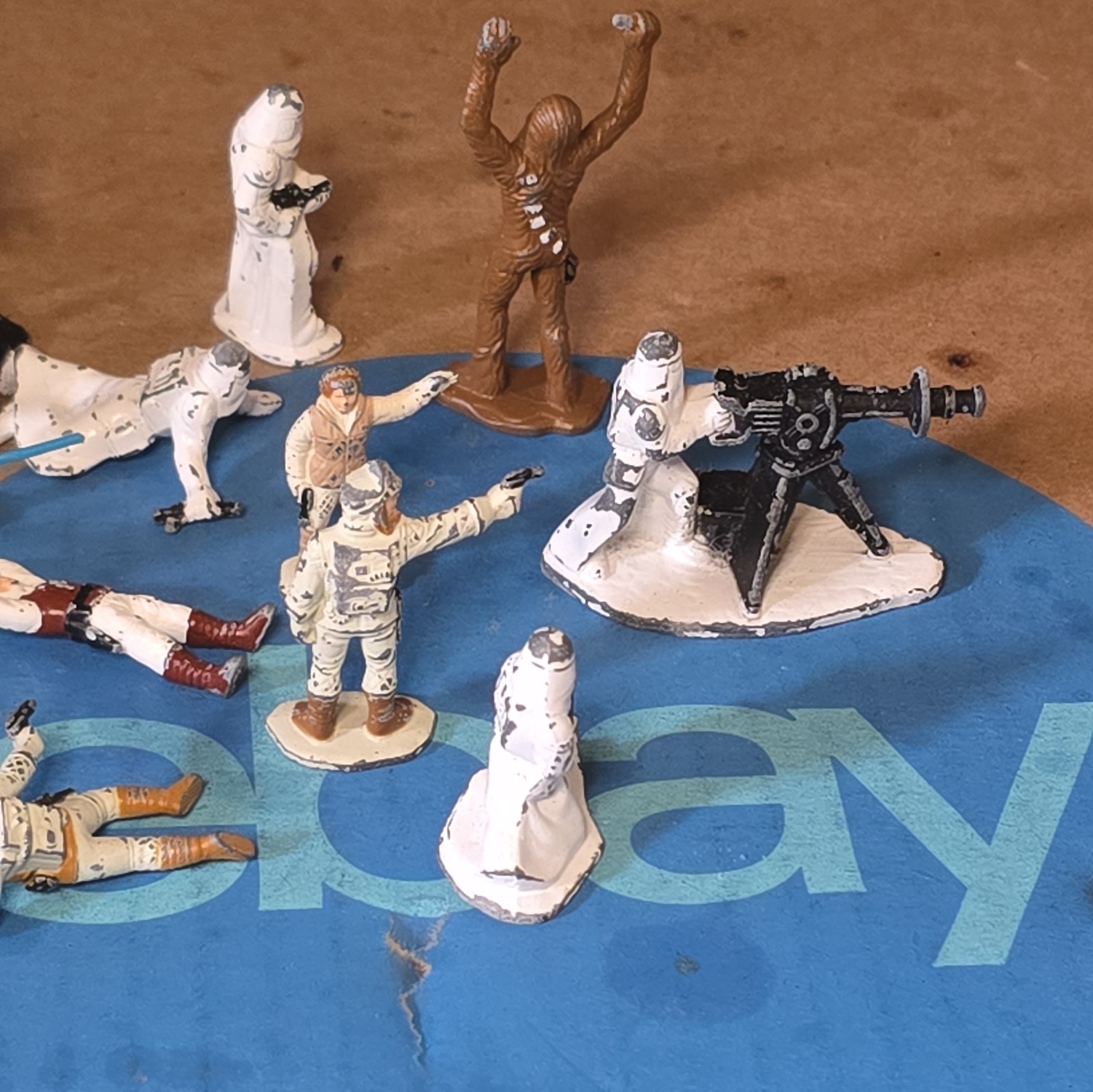 Star Wars Micro Collection die cast Empire Strikes Back 1982 18 figures lot used