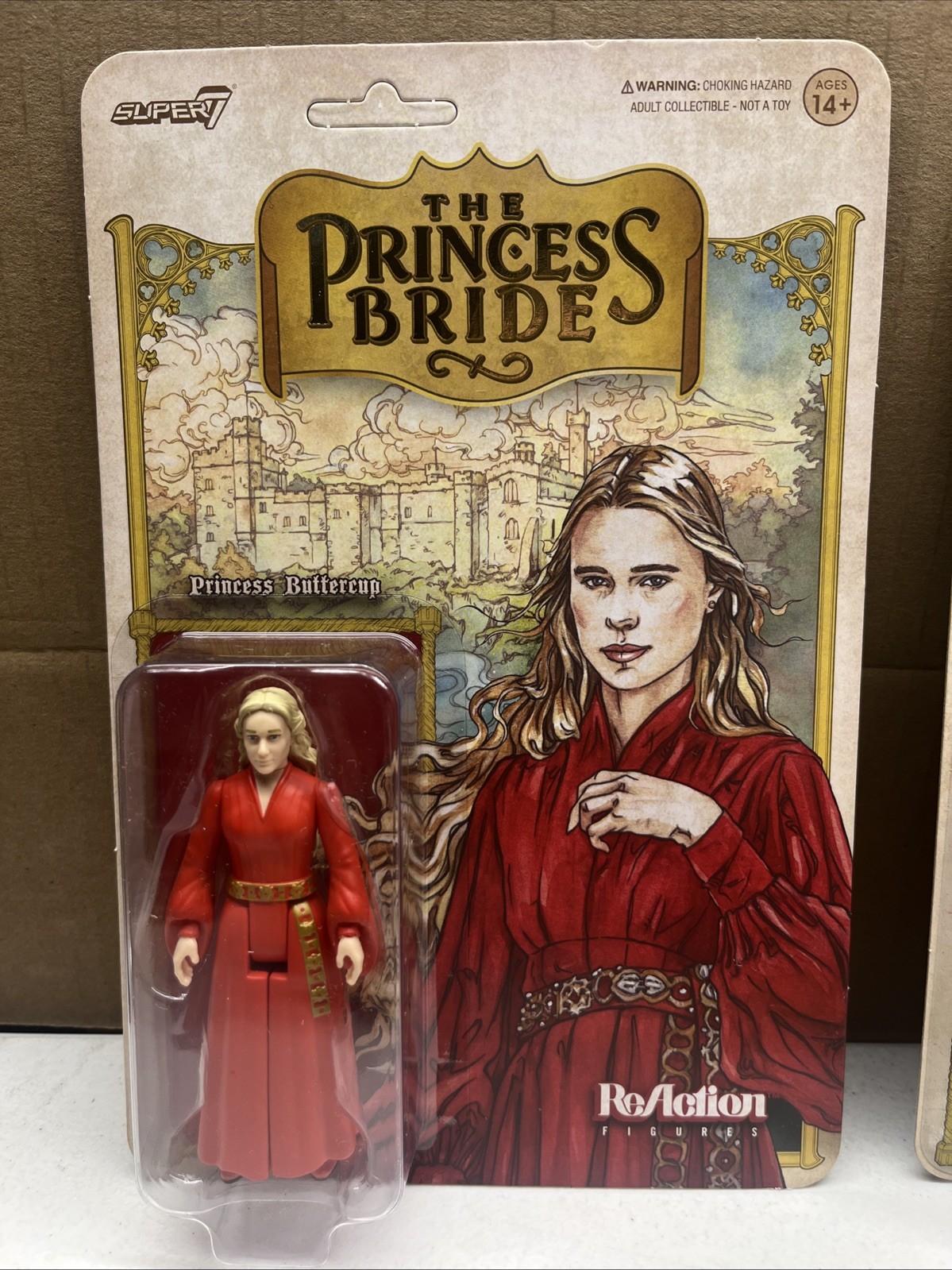 The Princess Bride Super 7 Reaction set Unpunched cards, andre giant, new