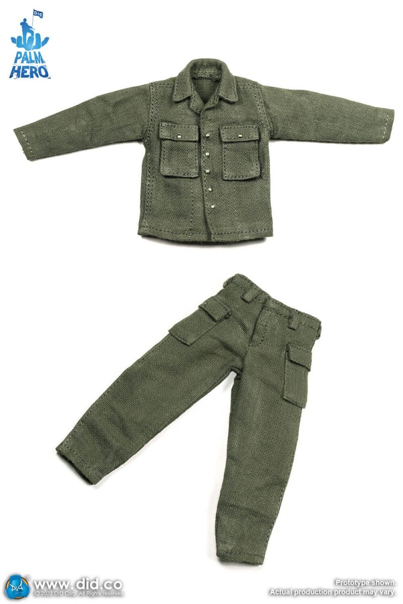 DID WWII US 2nd Ranger Battalion Private First Class Reiben 1/12 Action Figure