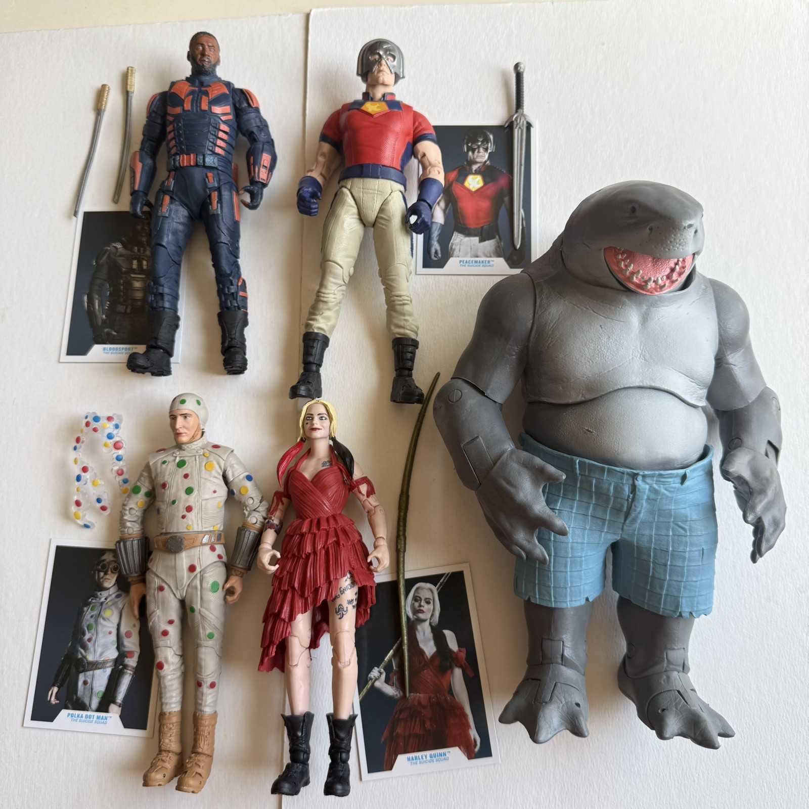 McFarlane DC Multiverse: The Suicide Squad Complete Set of 5 figures LOT