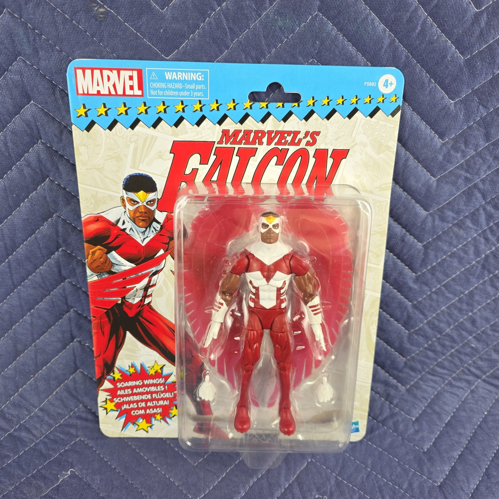 Retro FALCON Marvel Legends Avengers Series 2021 6&Prime; Action Figure Loose