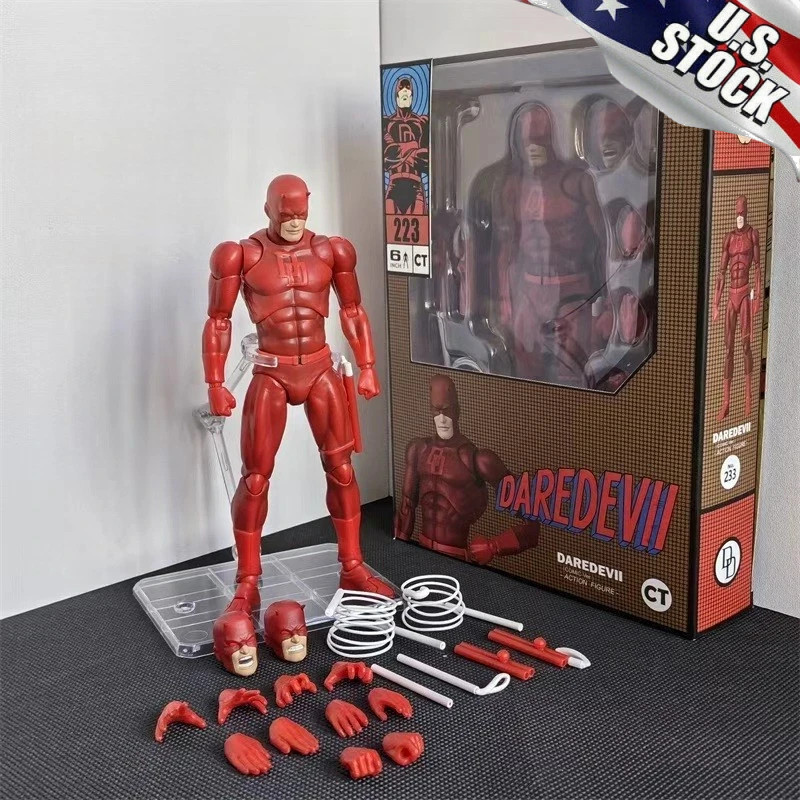 Daredevil Comic Version w/Accessory 6&Prime; Action Figure CT Toys #223 New Box