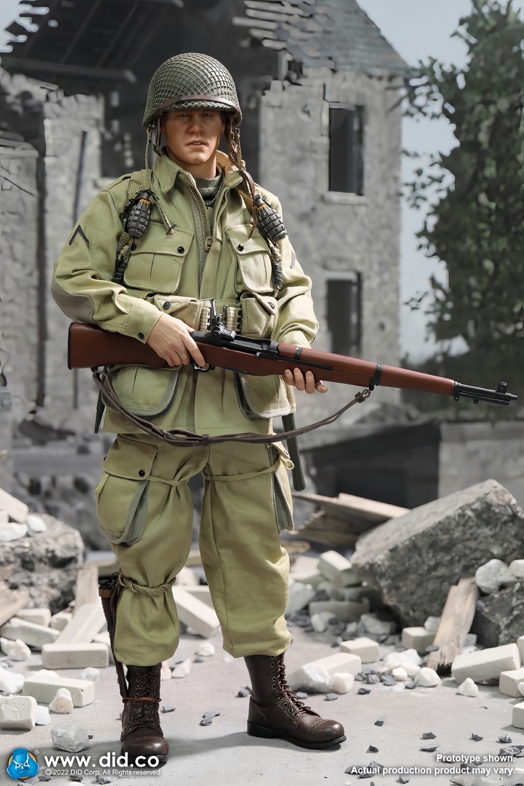 DID A80161 1/6 Airborne Division Ryan Soldier Action Figure