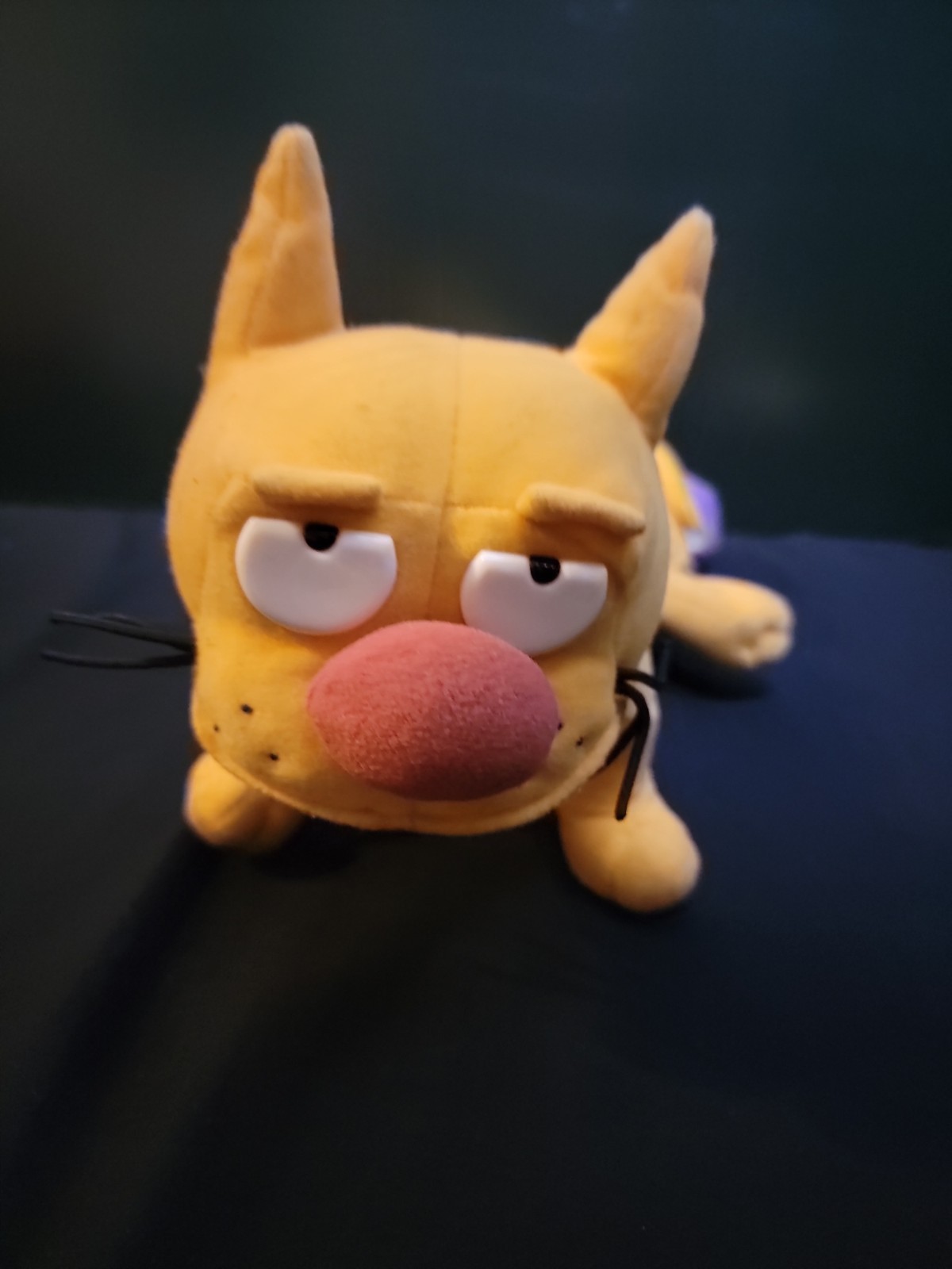 Rare Vintage CatDog Nickelodeon Viacom Plush 1999 Stretch Toy by Mattel Works