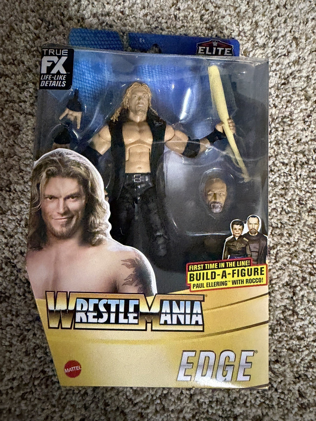 WWE Wrestlemania 37 Elite Edge Action Figure with Build-a-Figure SEALED FASTSHIP
