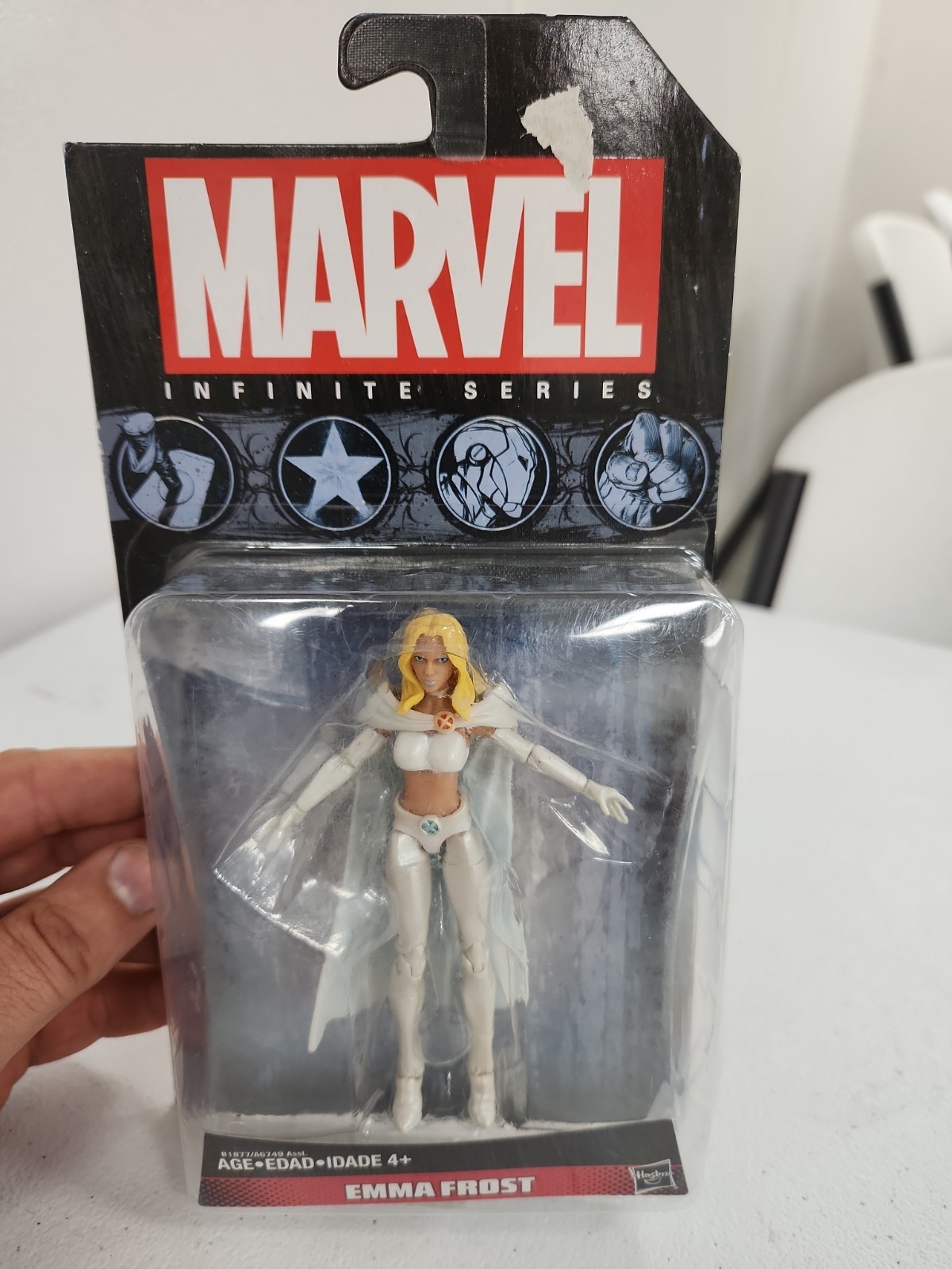 Marvel Universe Infinite Series Emma Frost 3.75&Prime; Action Figure White Queen New