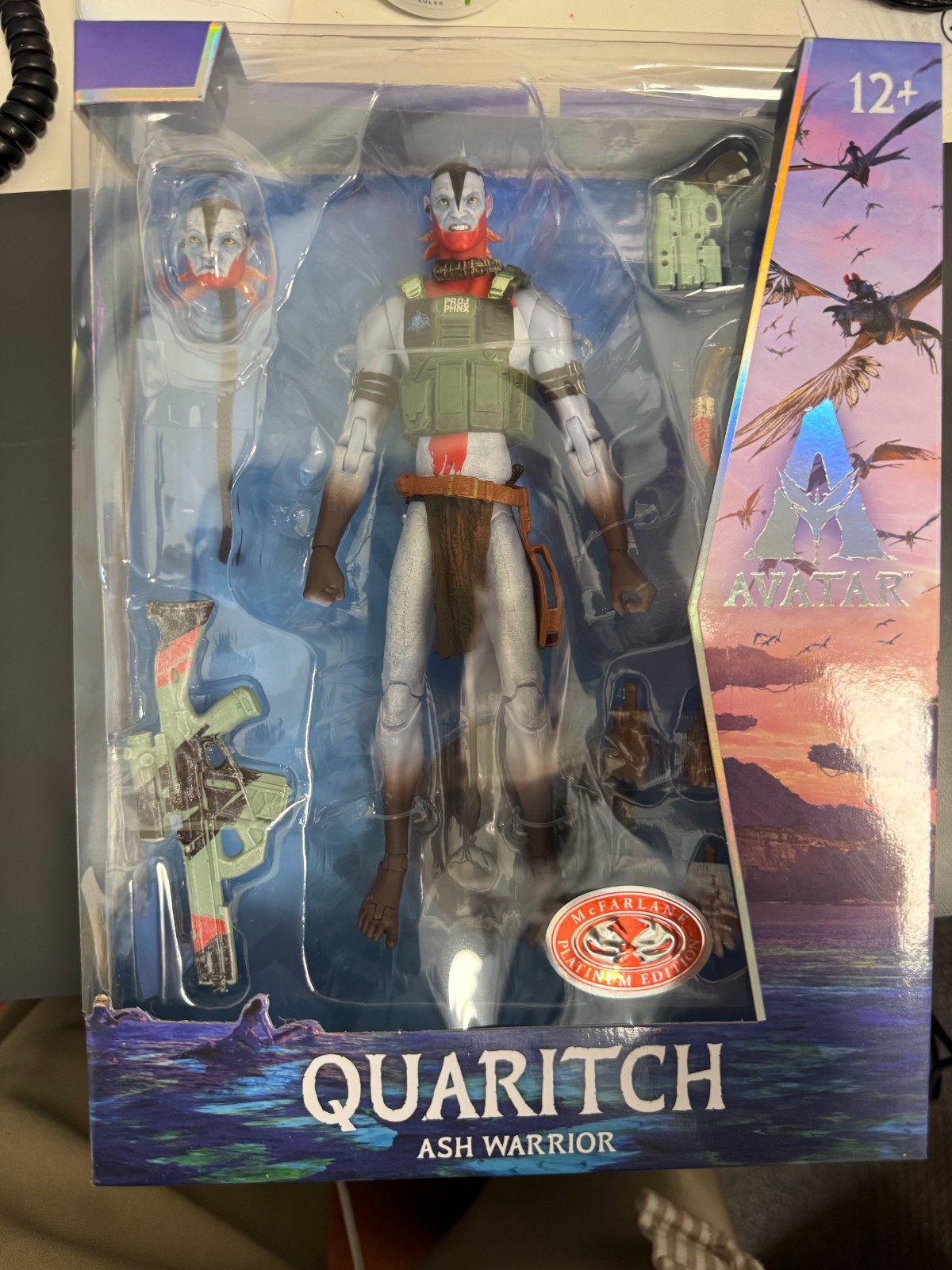 Quaritch – McFarlane Avatar Fire and Ash 7&Prime; Action Figure Collector Edition
