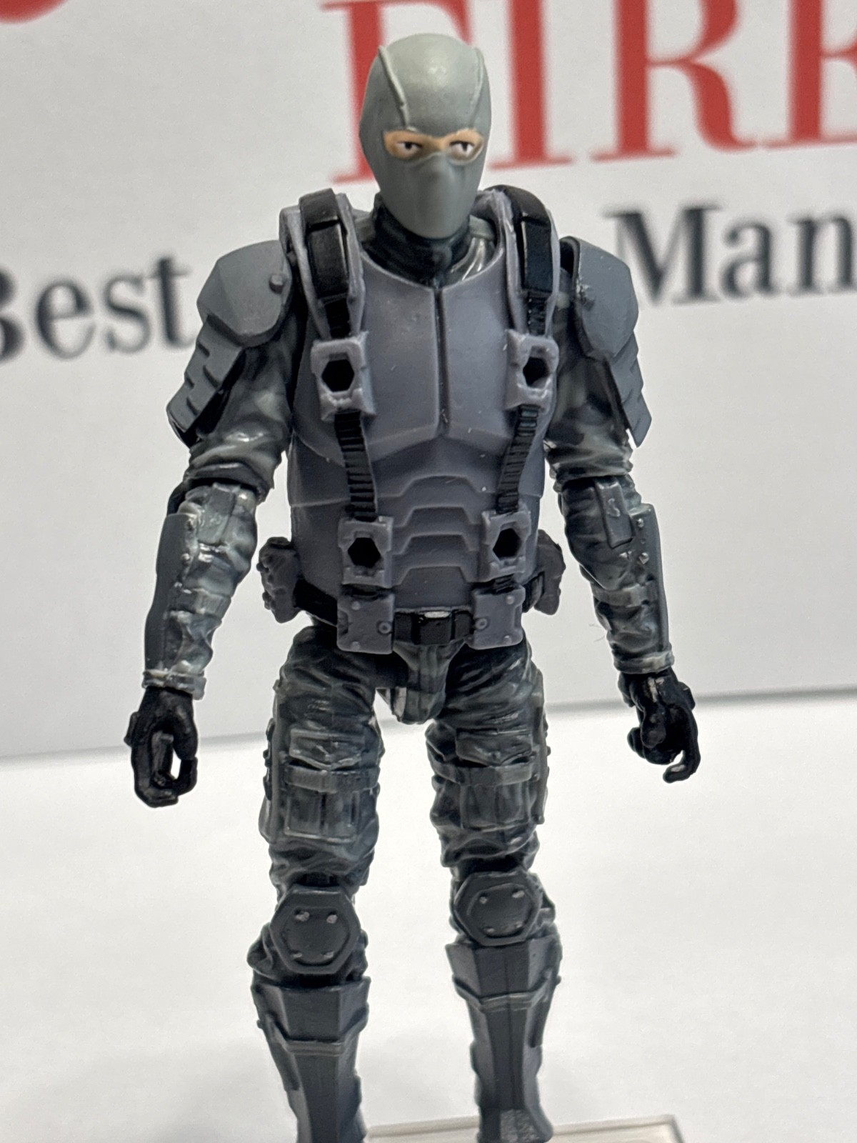 Marauder MTF Gray Trooper. Action Figure Gi Joe.