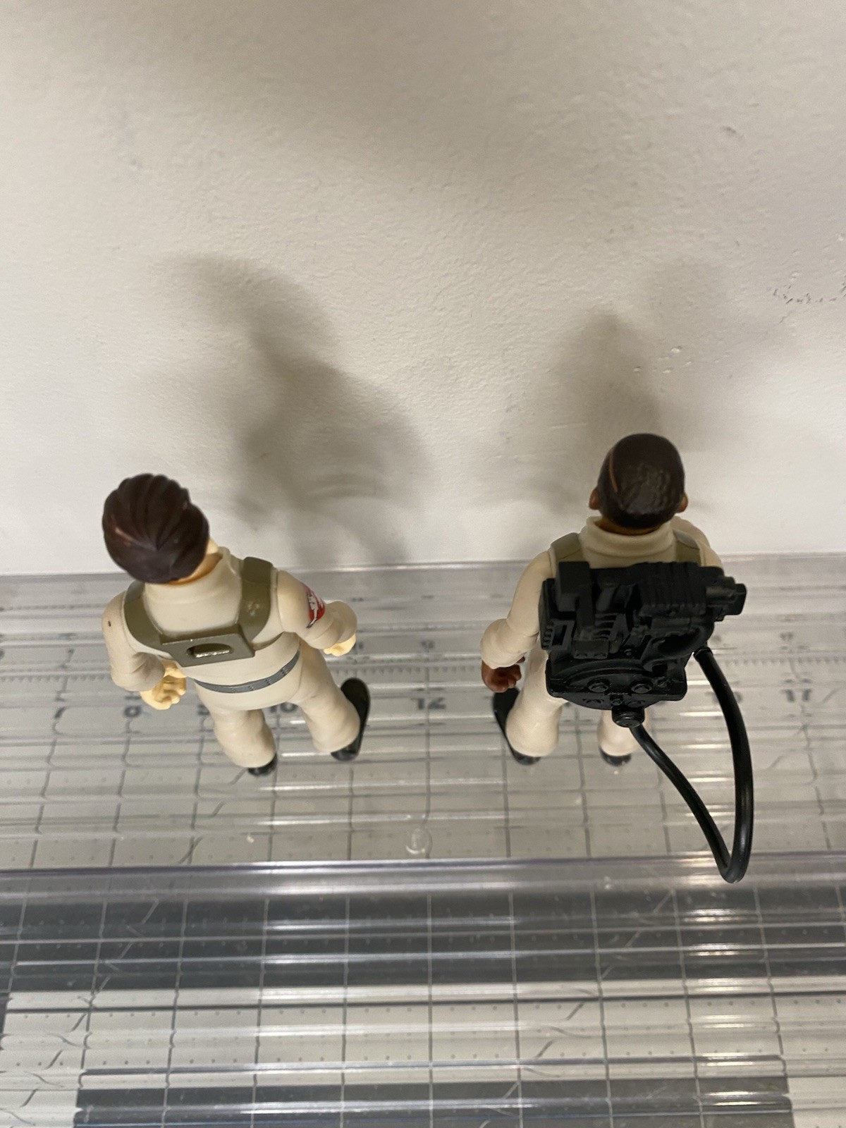 Ghostbusters Egon Spengler + Winston Zeddemore With Proton Pack Action Figures