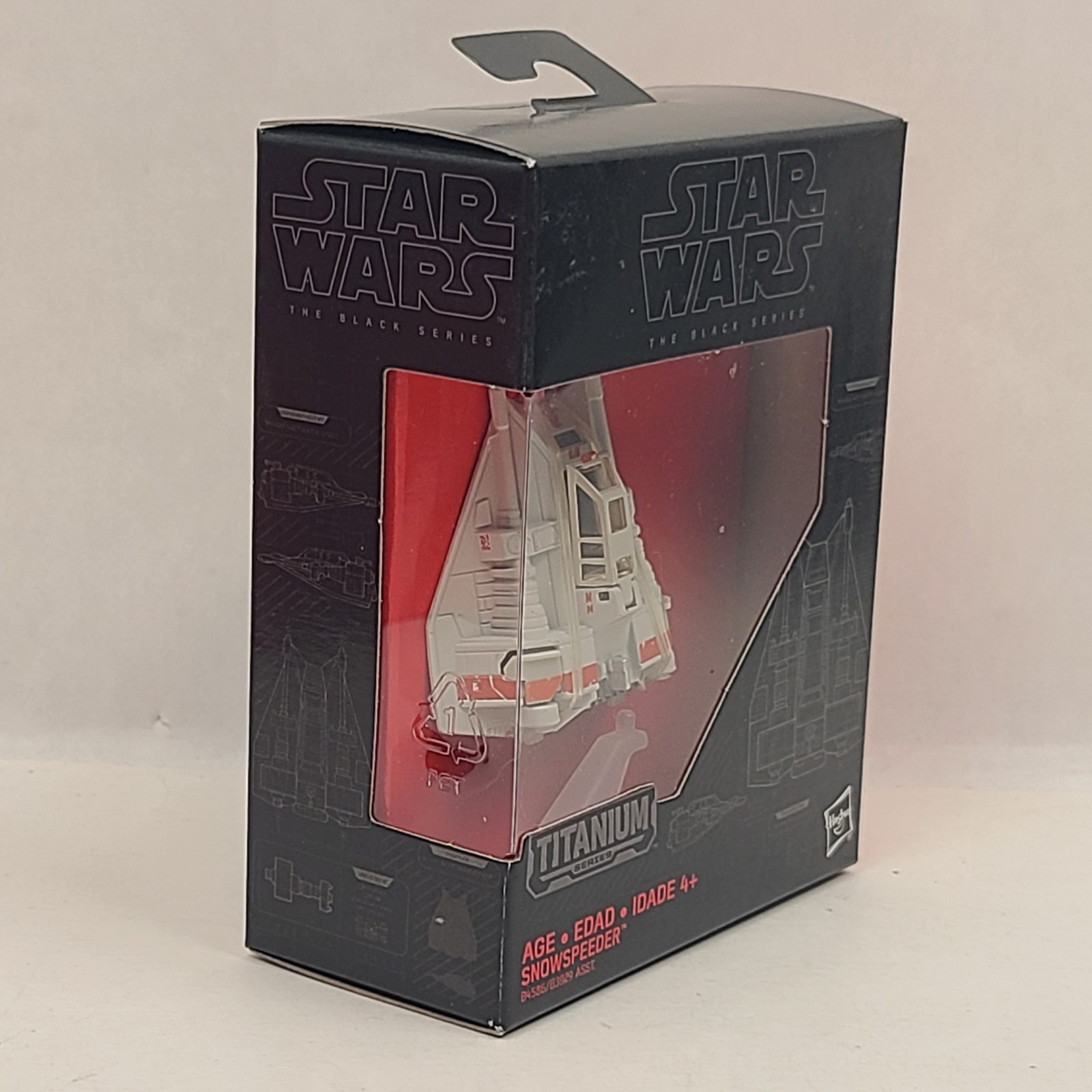 Star Wars Black Series Titanium Snowspeeder Vehicle Figure 17 Hasbro 2015 New