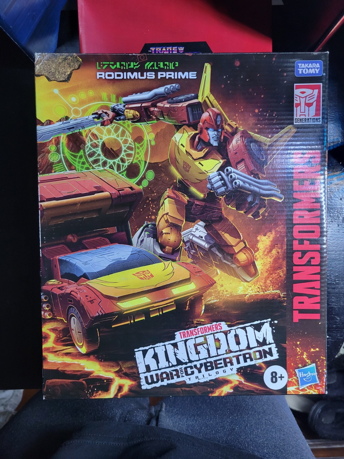 Transformers WFC Kingdom Rodimus Prime Commander Class