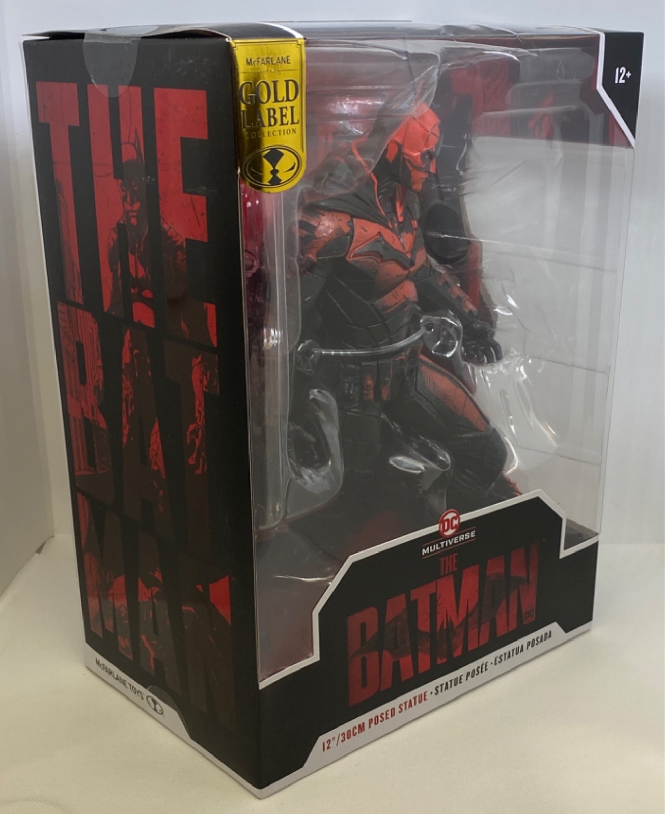 McFarlane GOLD LABEL Collection – The Batman Movie: BATMAN 12&Prime; Posed Statue