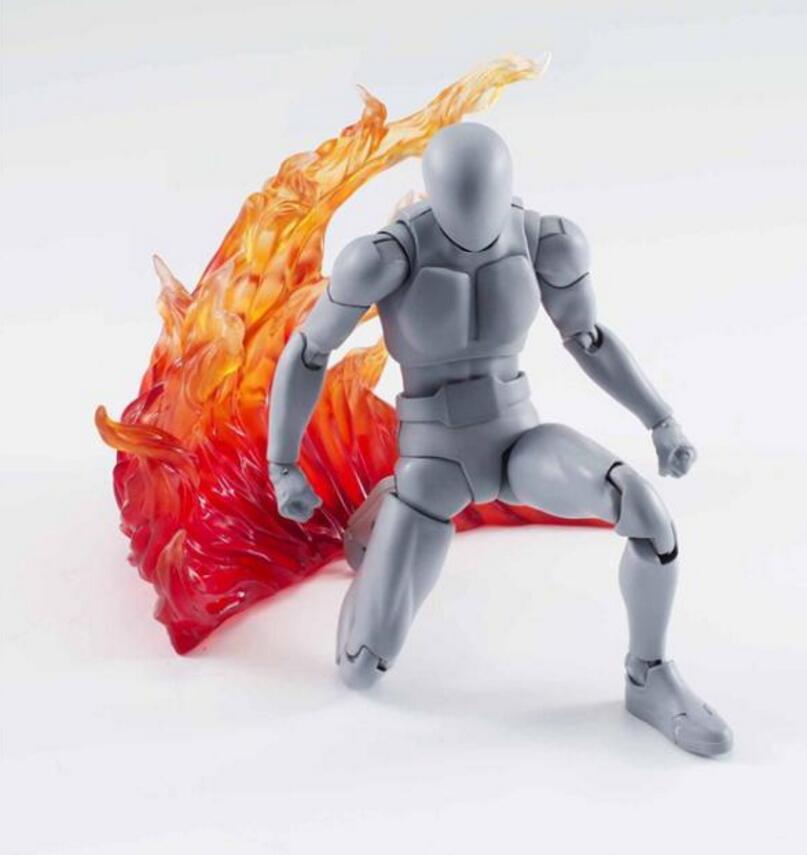 EFFECT BURNING FLAME FIRE 1/6 figure hot toys Gundam Kamen Rider Phicen ❶USA❶