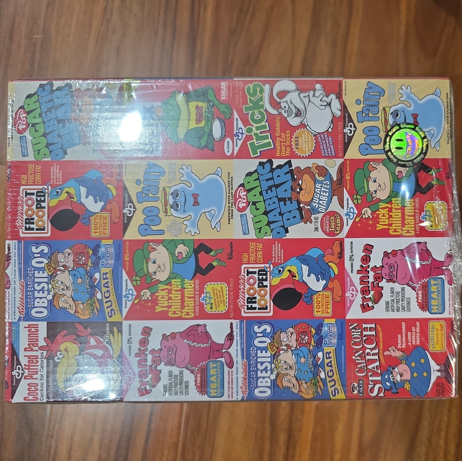 Ron English Popaganda Cereal Killers 3&Prime; Full Sealed Case – 12 Mini Figures