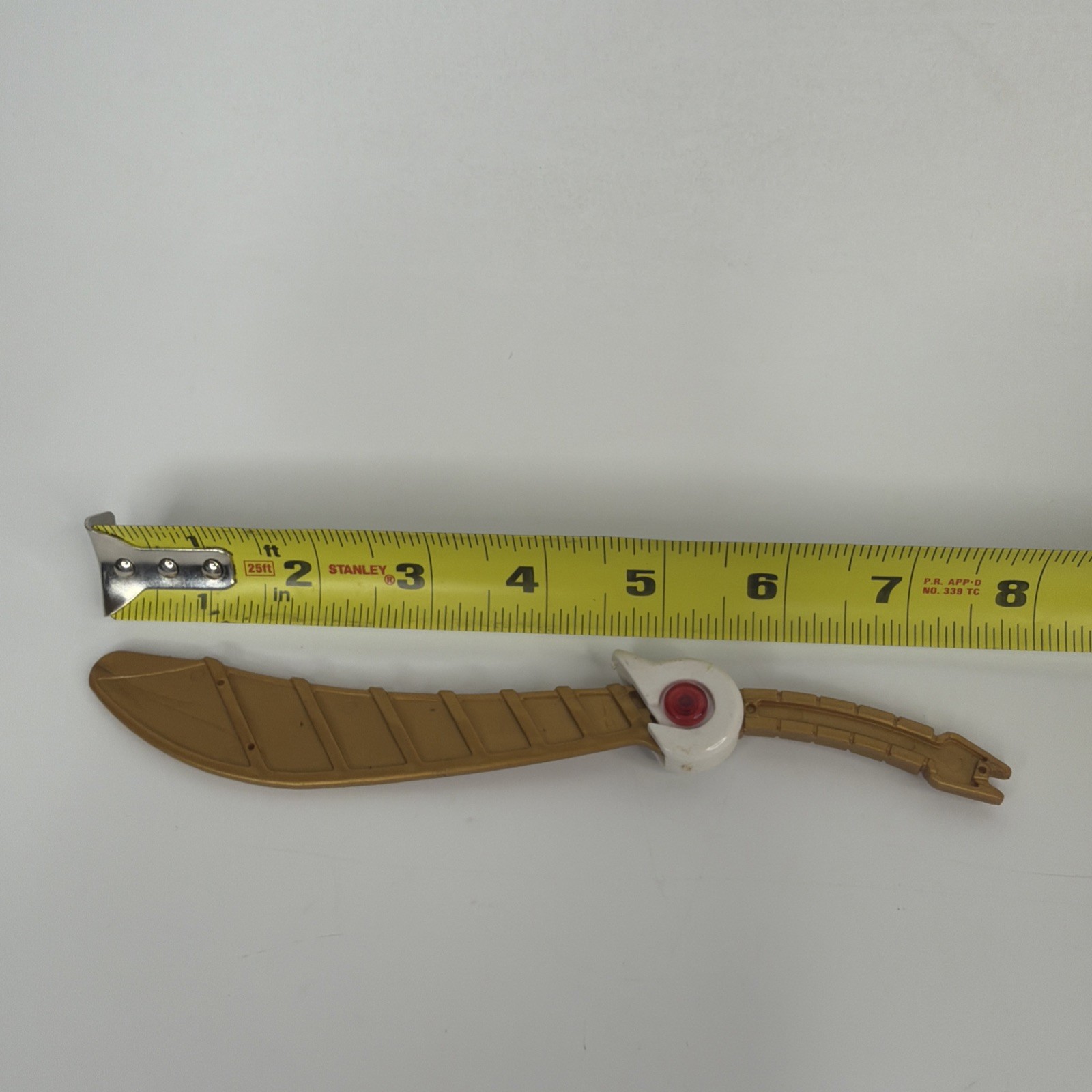 MMPR Mighty Morphing Power Rangers White Tigerzord Original Gold Sword Only