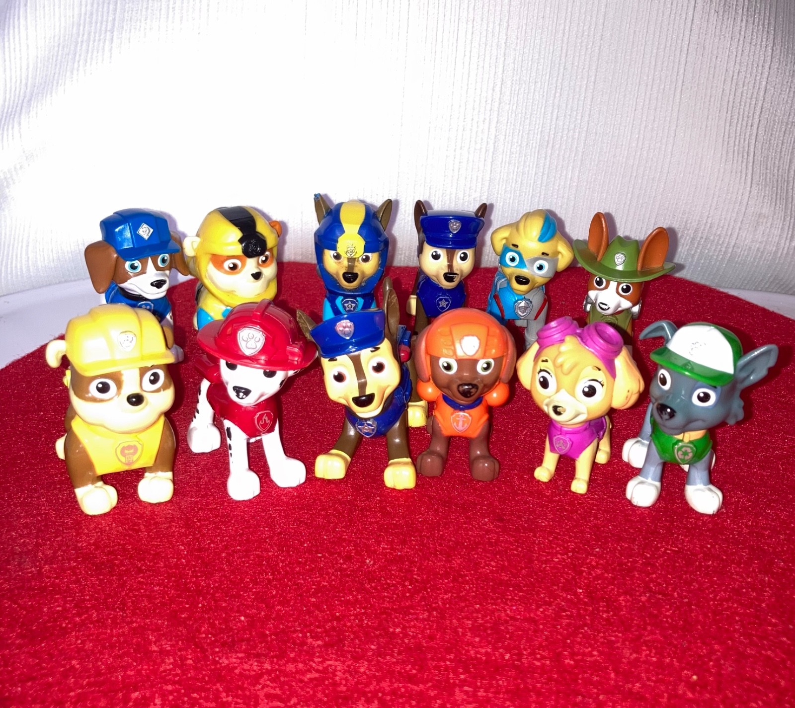 Mixed Lot 12 PAW PATROL Figures Pups NO DUPLICATES *See Lots of Photos*