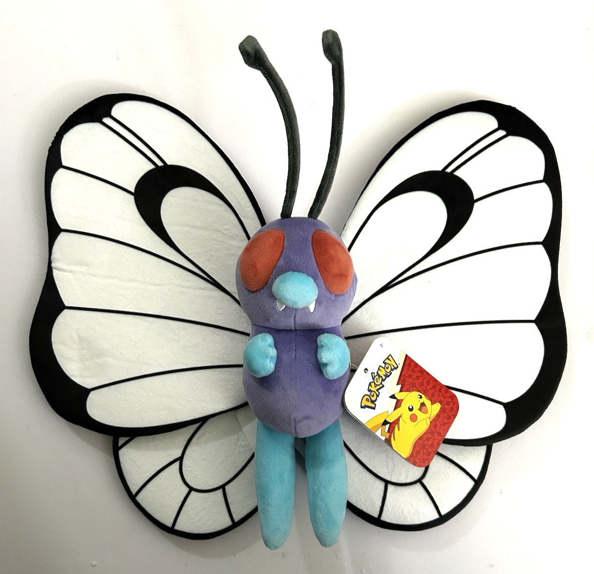 “Pokémon” Butterfree, Plush Jazwares New, Authentic & Licensed Retail
