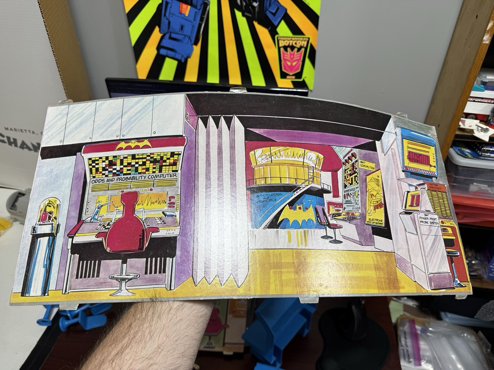 Batman&rsquo;s Wayne Foundation 98% Complete 1977 Mego Playset (READ DESC)