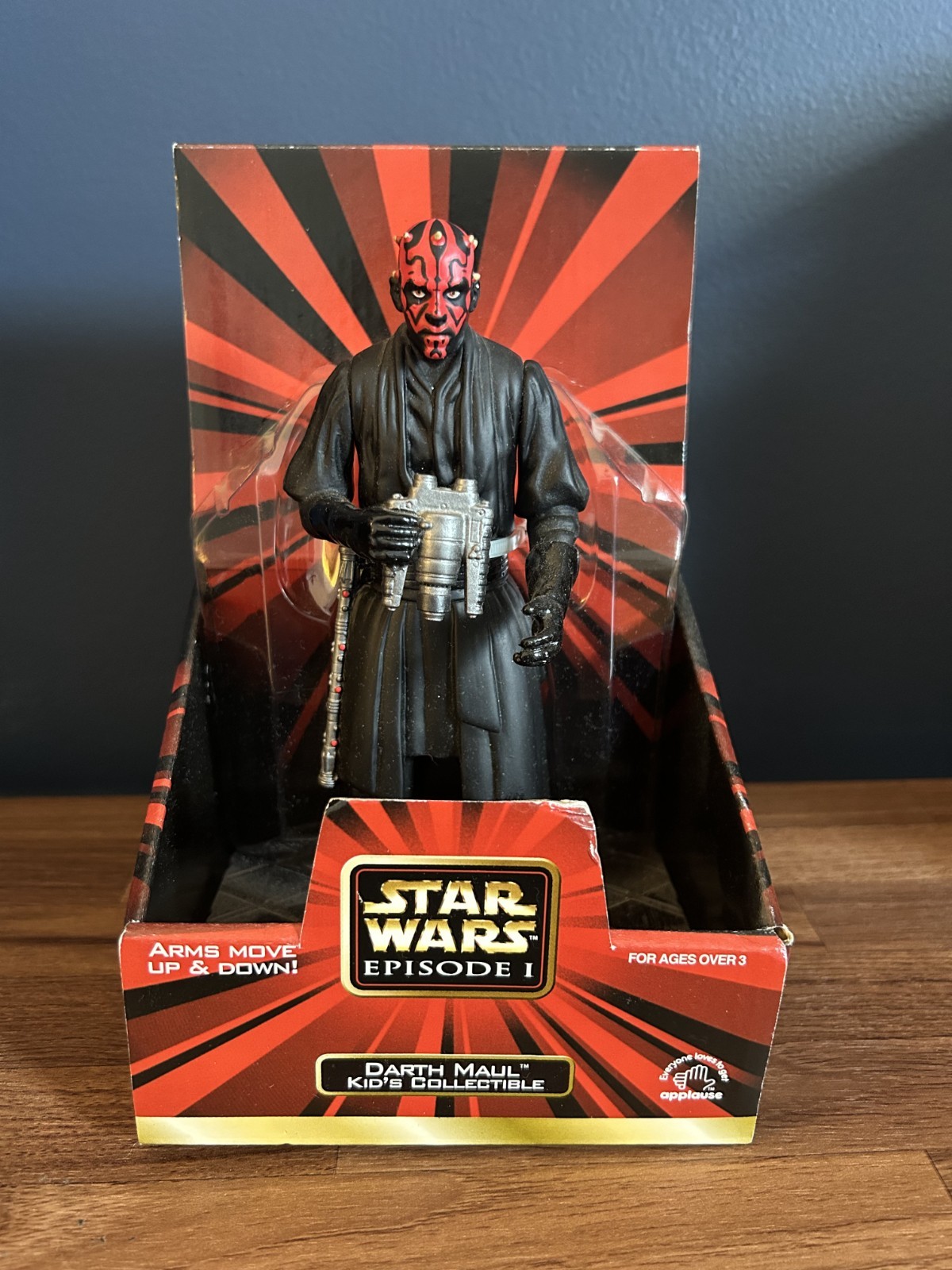 Star Wars Episode 1 Darth Maul Kids Collectible Action Figure 1999 New Applause