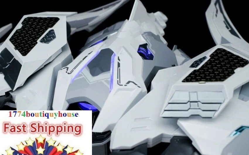 NEW box CANGDAO MODEL CD-07W White Ghost Mech ninja alloy toys 25cm USA SELLER