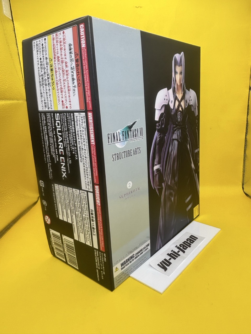 Square Enix Final Fantasy VII STRUCTURE ARTS Sephiroth Figure Model Kit New