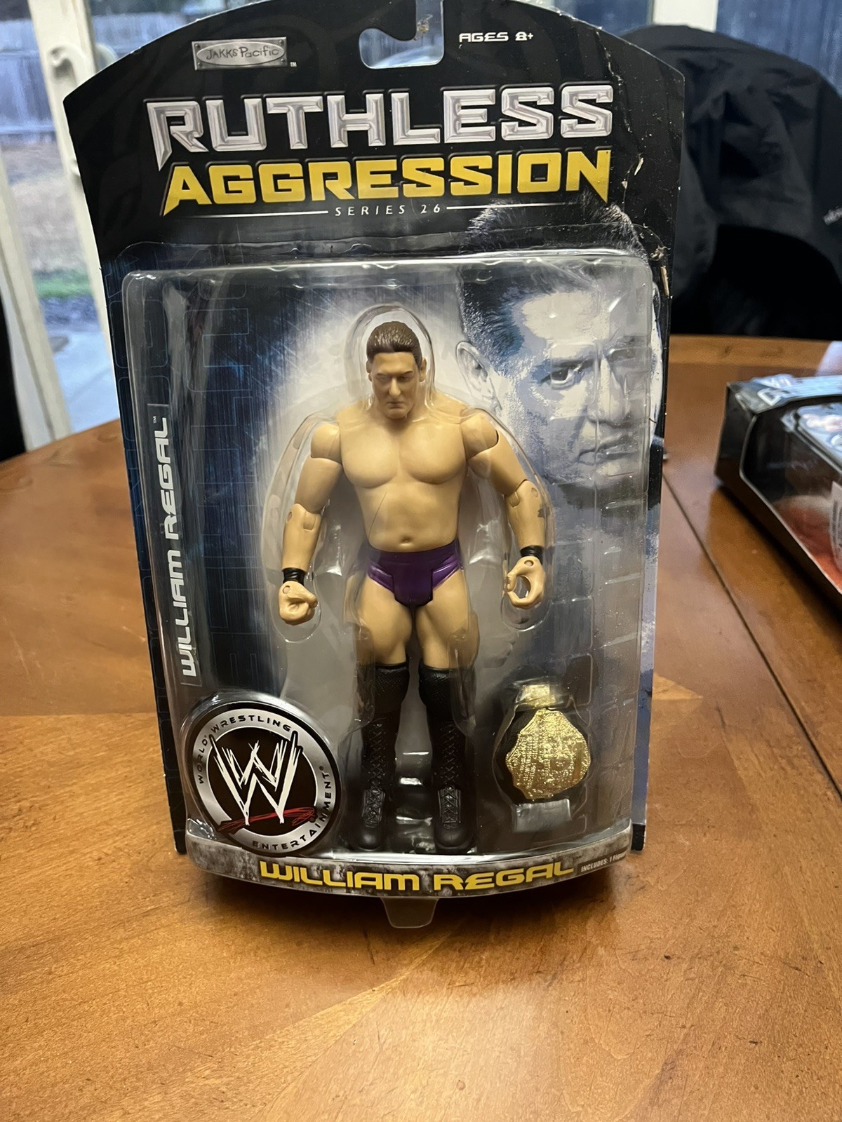 wwe wwf ljn ruthless aggression #26 classic superstars 1 of 500 william regal
