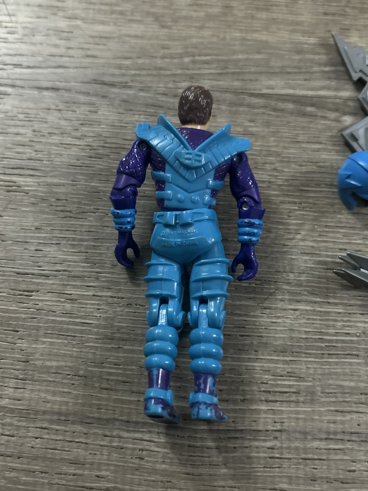 Visionaries Arzon Action Figure Weapon Helmet Chest Plate Staff Complete READ