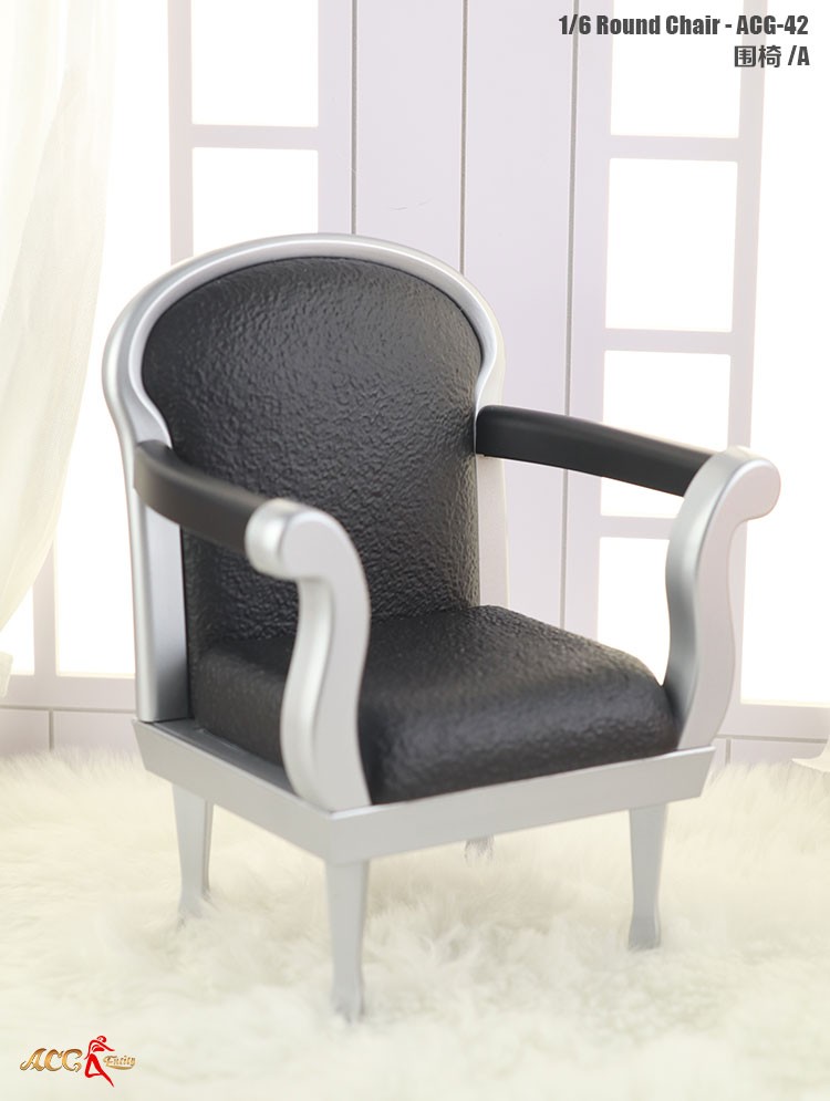 ACG-42 1/6 Round Chair Palace Sofa Furniture Scene Model Accessory