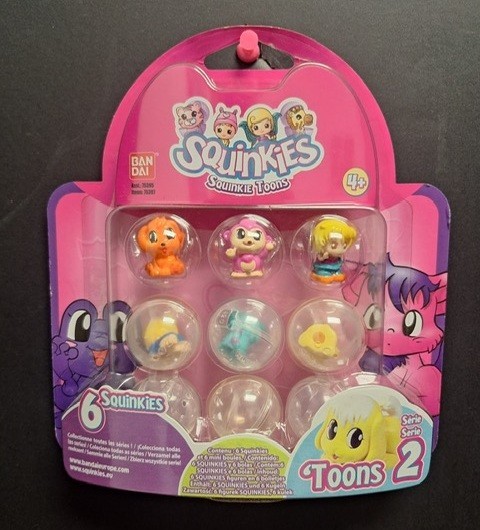 Squinkies Toons Collector Pack 6 Pack – Series 1 to 6 – New/Sealed