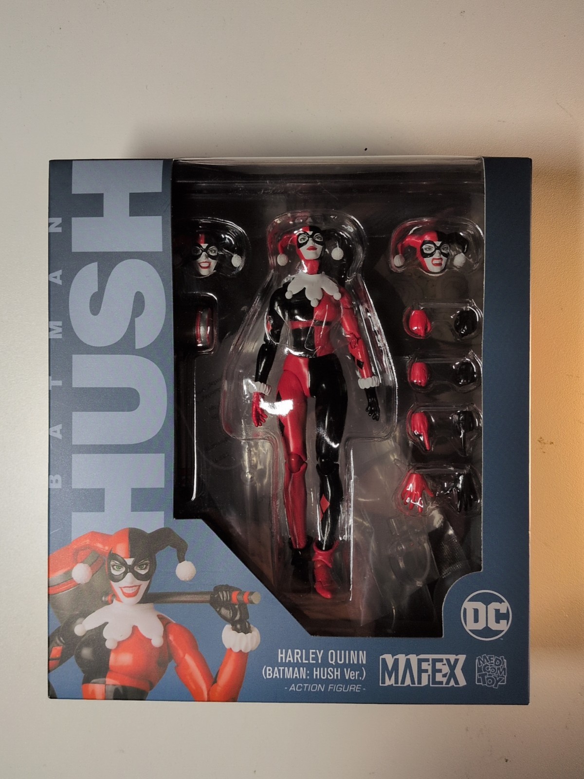 Medicom Toy Mafex 162 Harley Quinn (Batman: Hush Ver.) Action Figure New Sealed