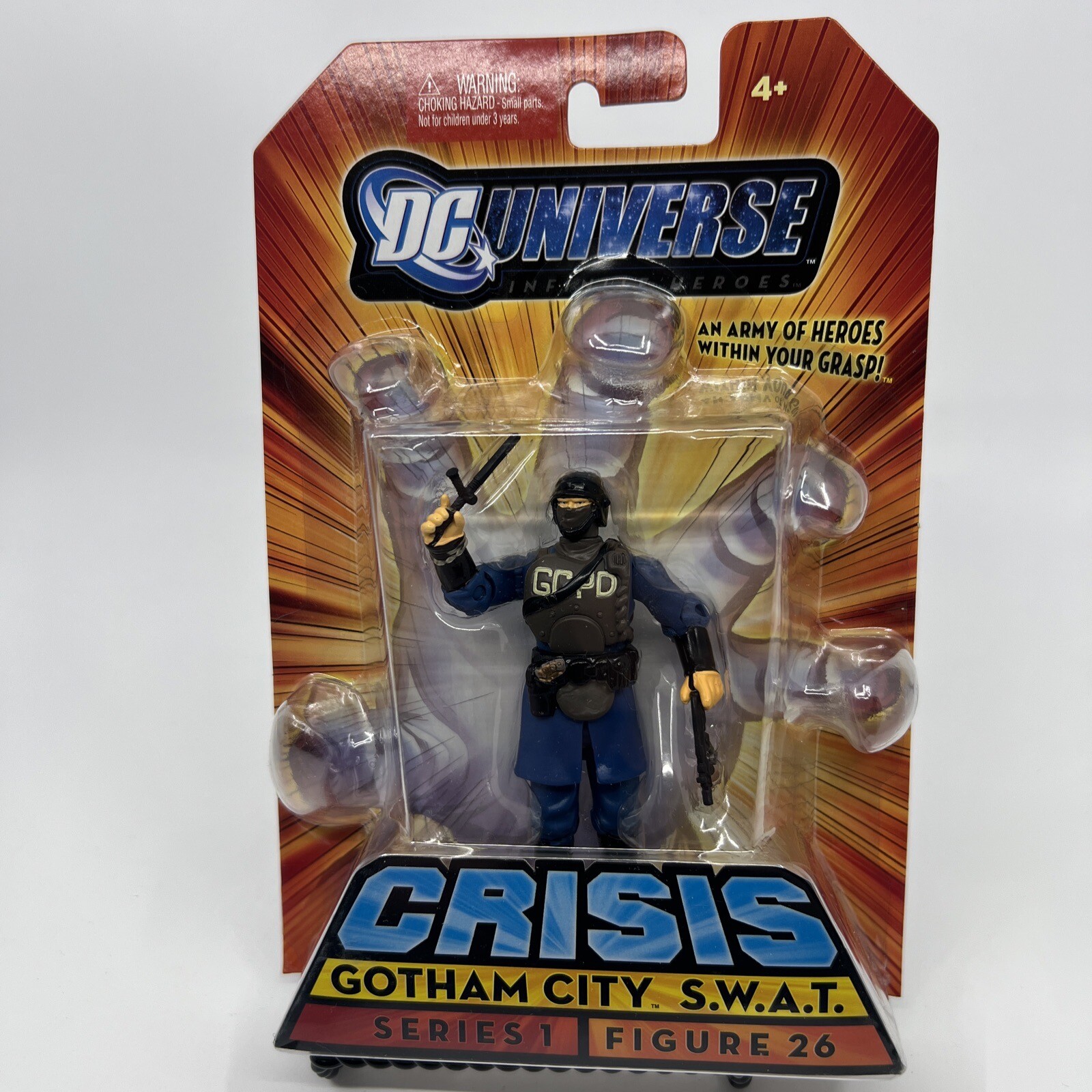 DC Universe Infinite Heroes Gotham City SWAT 3.75” Figure Series 1 #26 S8