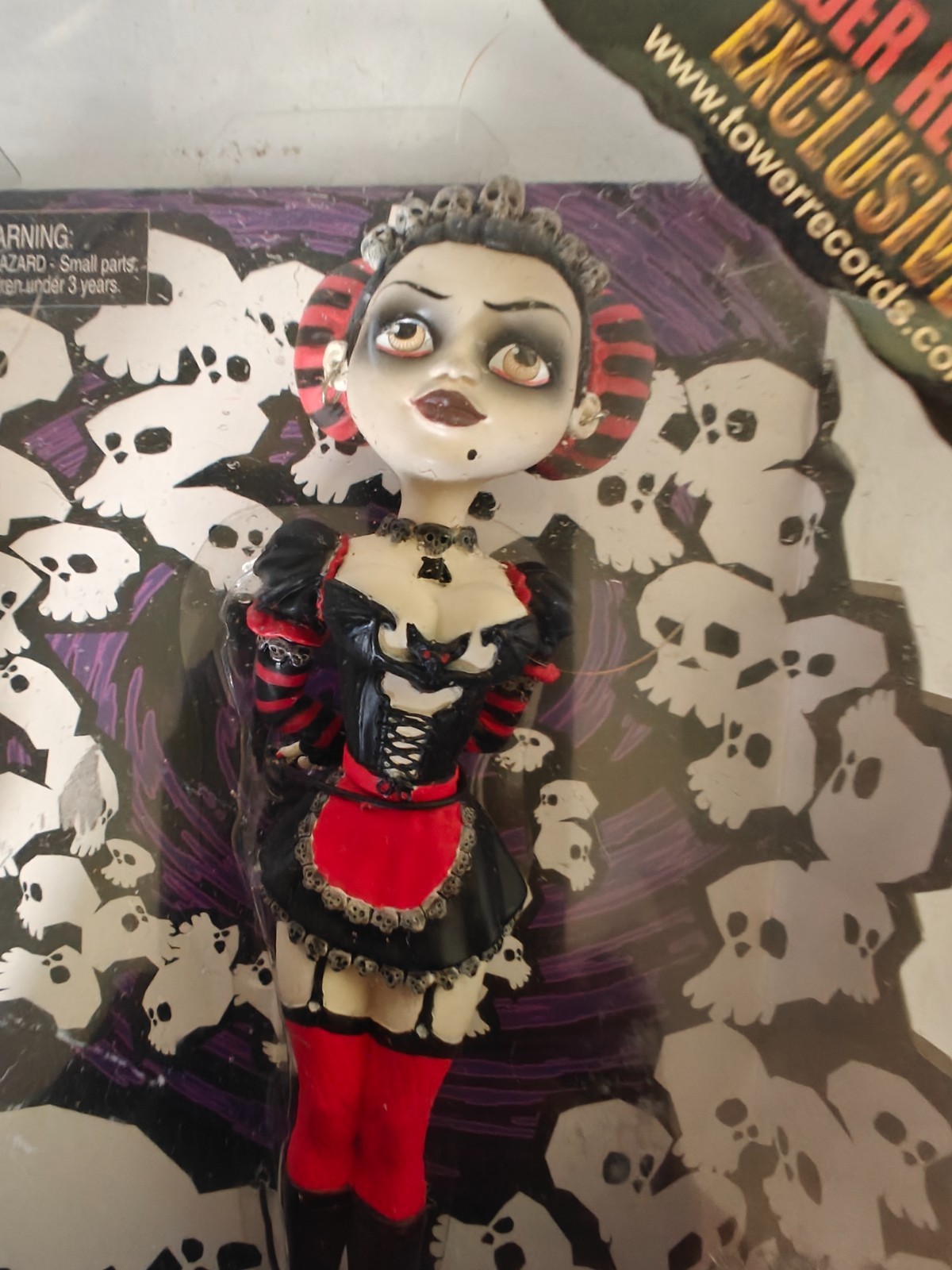 Bleeding Edge Goths – Large Lot, 7 Figures, Original 4 – 7&Prime;, Rare/Exclusive