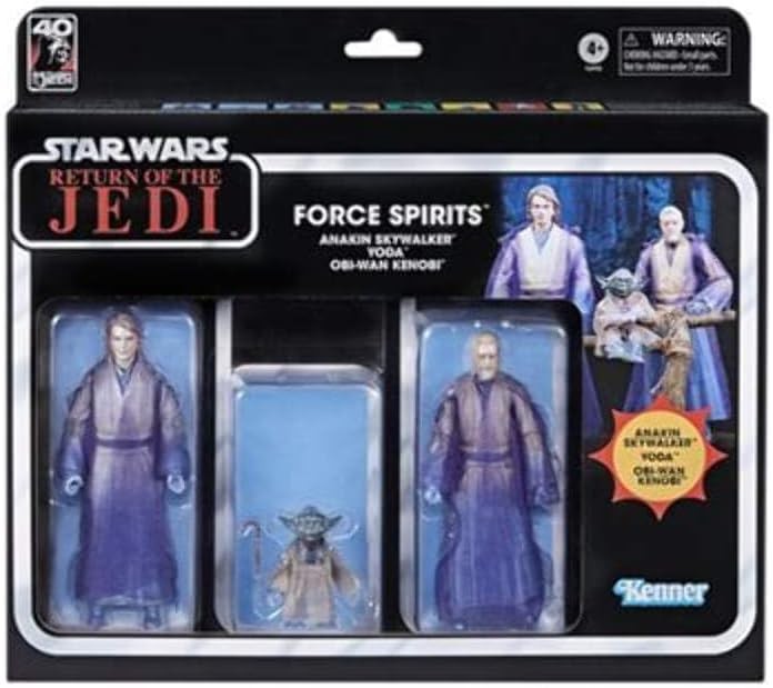 Star Wars The Black Series Force Ghosts Pack of 3 Figures Figure 4 Years+