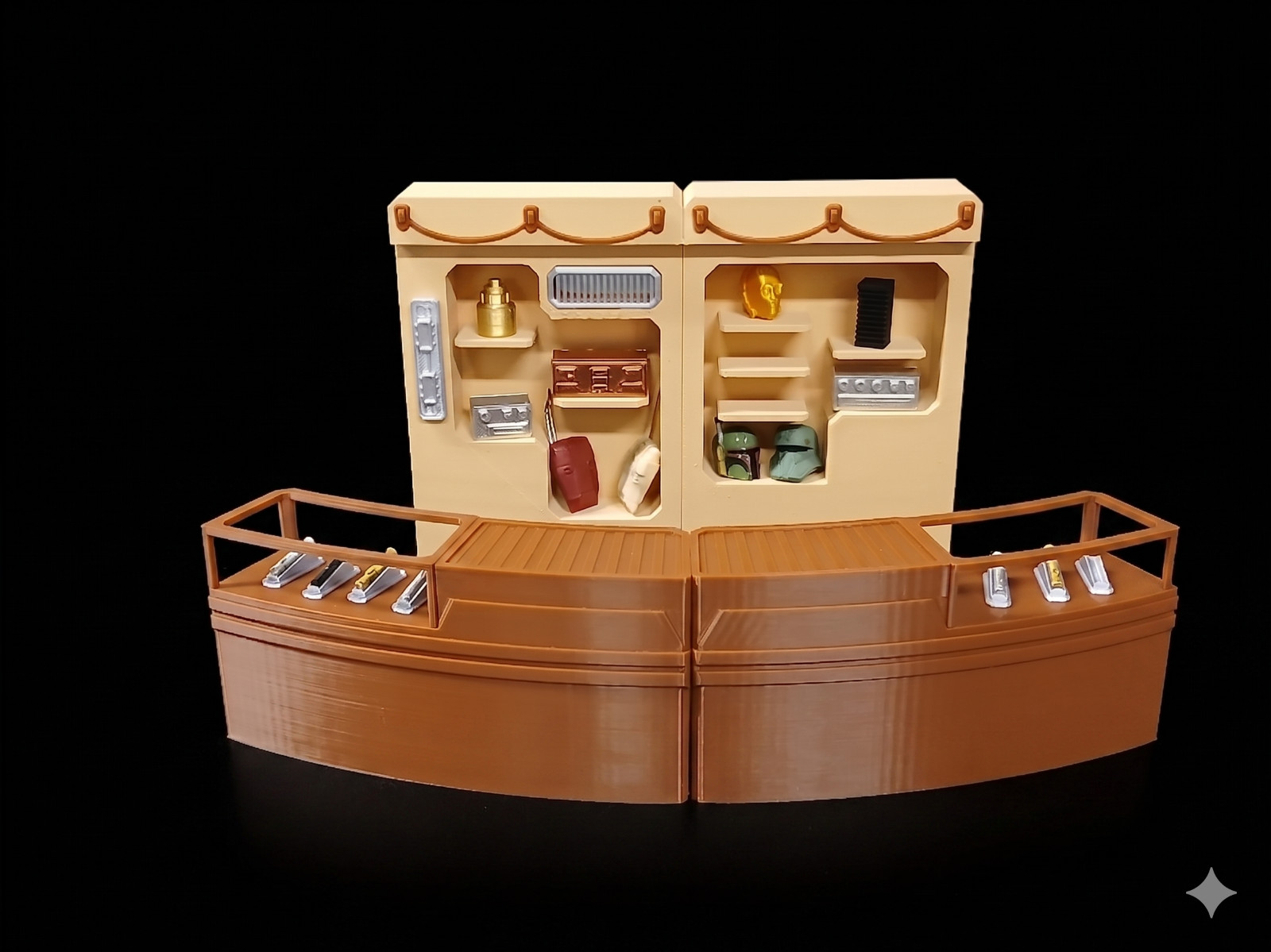 DOK-ONDAR&rsquo;S DEN OF ANTIQUITIES 1:18 3.75&Prime; SCALE FIGURE DIORAMA STAR WARS SCI FI